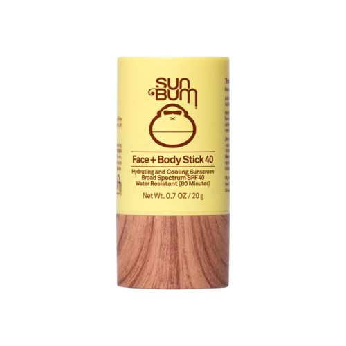 Protector solar en barra Sun Bum Original SPF 40 para rostro y cuerpo protector solar facial de amplio espectro resistente al agua compatible con la