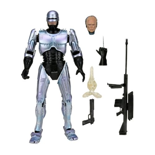 Figura de acción NECA Ultimate Robocop de 7 pulgadas con accesorios