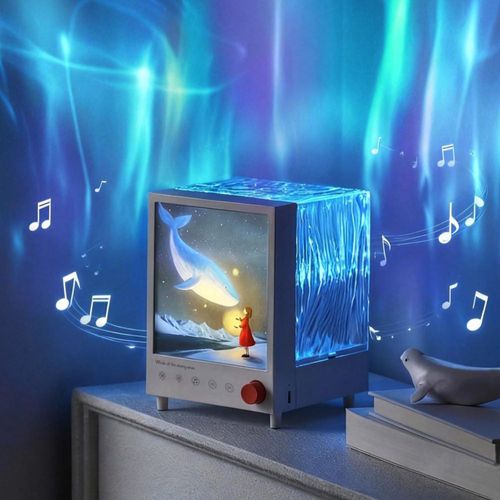 Proyector de luces Aurora ELITUN con Bluetooth