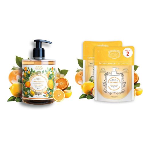 Jabón líquido para manos Panier des Sens Provence Citrus 1500 ml