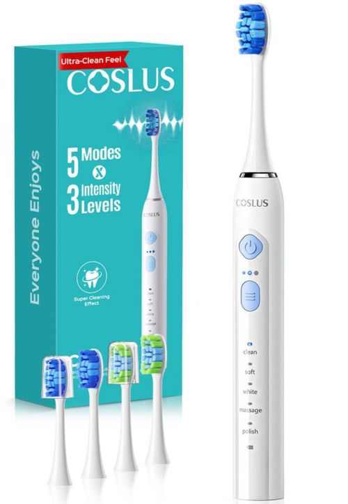 Cepillo de dientes eléctrico COSLUS C30 5 modos 3 intensidades