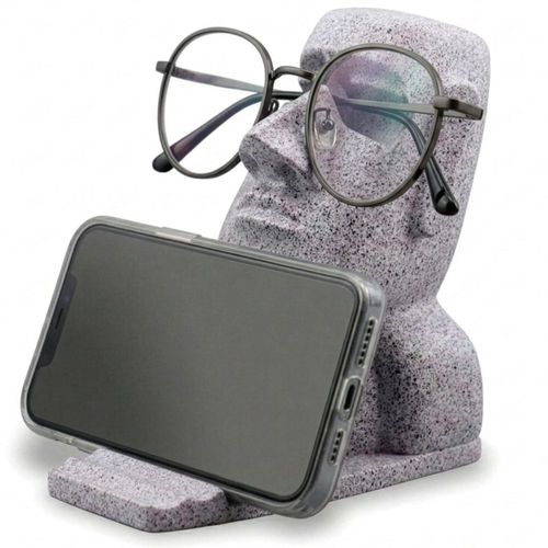 Soporte para Gafas y Teléfono LebriQ Moai para Mesita de Noche