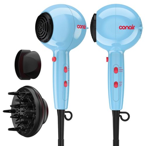 Secador de Pelo Conair Cake Pop Azul Cerámico 3 Calor 2 Velocidades