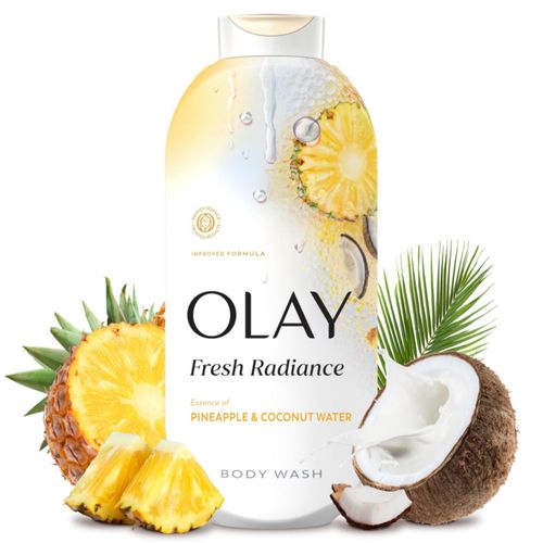 Gel de ducha Olay Fresh Radiance Piña y Coco 650 ml