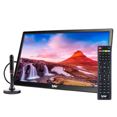 Televisor Portátil Tyler 13" LCD con Batería y Conexión Inalámbrica