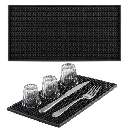 Tapete para barra Ninsula pack de 2 30 × 15 cm goma antideslizante