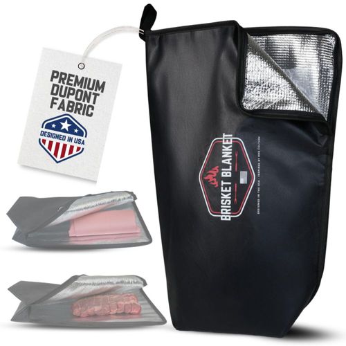 Bolsa aislada para reposo de carne BBQ – Manta para brisket grande
