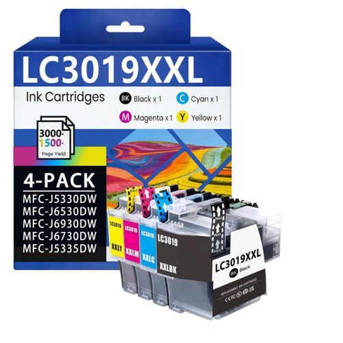 Cartuchos de tinta LOVPAIN LC3019XXL pack de 4 de alto rendimiento