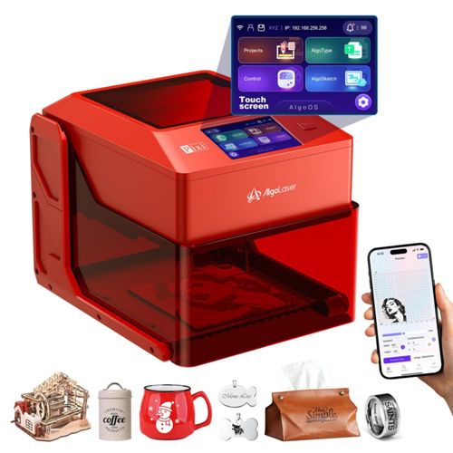 Grabadora Láser AlgoLaser 10W Portátil y Cortadora Inteligente