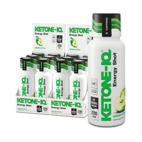Shots de energía Ketone-IQ 5 g de cetonas 100 mg de cafeína paquete de 12