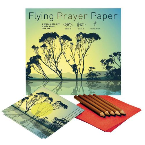 Kit de Papel de Deseos Voladores – Reflexión y Oración 7×7"