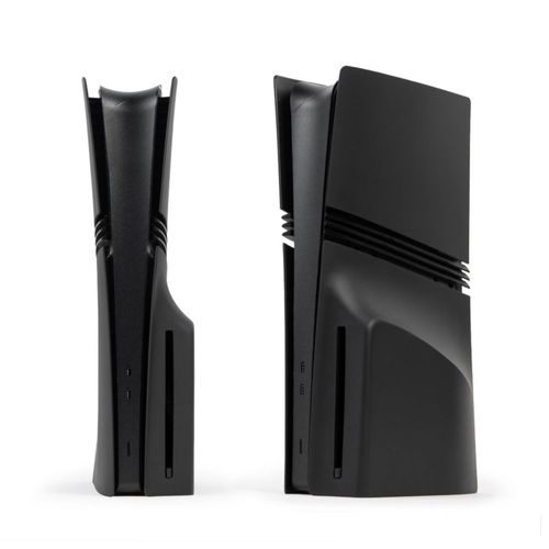 Placa frontal para PS5 Pro Glistco negro mate