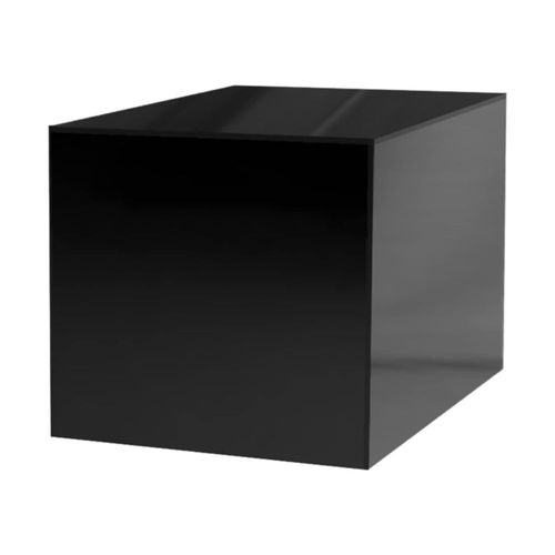 Soporte de exhibición Marketing Holders 25 cm acrílico negro brillante