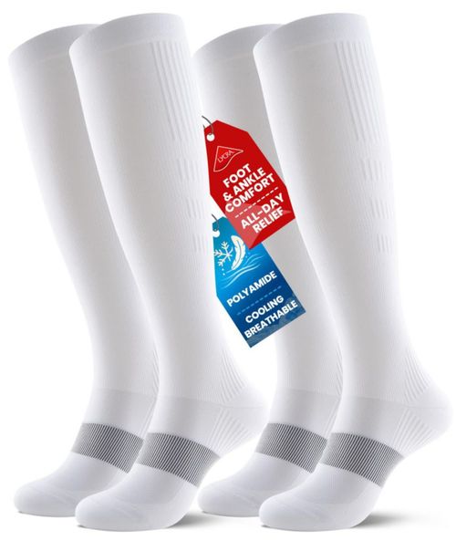 Calcetines PULIOU de compresión refrescante 20‑30 mmHg hasta la rodilla