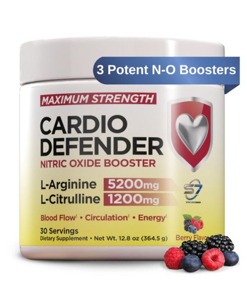 Suplemento Cardio Defender L-Arginina 5200 mg 30 porciones