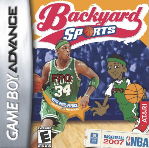 Videojuego Atari Backyard Sports Basketball 2007 para GBA