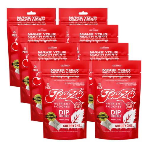 Suplemento Nutricional TeaZa Bolsitas de Energía Cherry Chill 8 uds