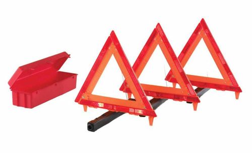 Kit de Señales de Advertencia Triangulares Cortina 95-03-009 - 3 Piezas
