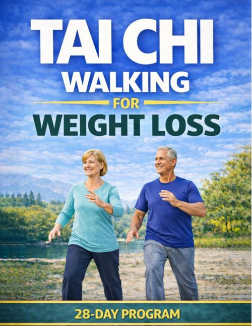 Libro Caminata de Tai Chi para la Pérdida de Peso después de los 50 – Programa de 28 Días