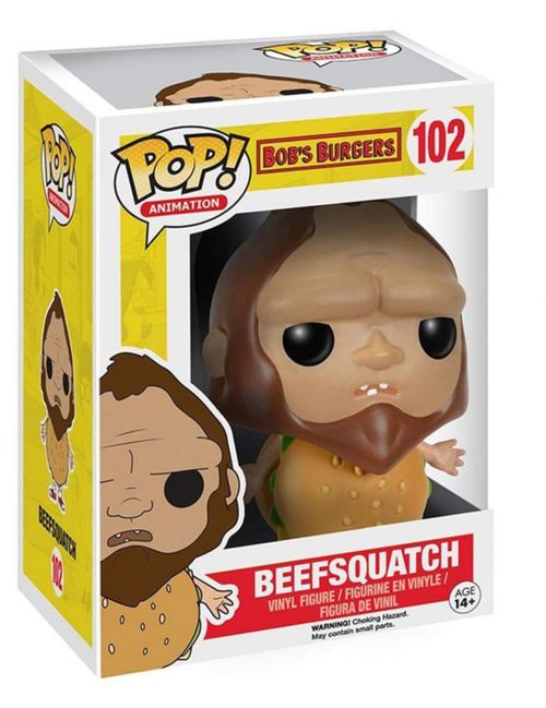 Figurita Funko POP Beefsquatch de Bob's Burgers 95 cm