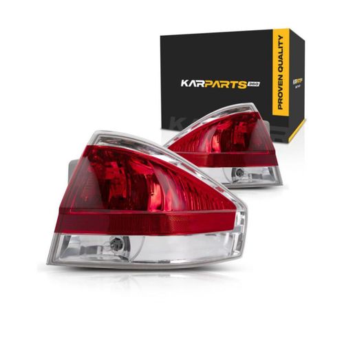 Par de conjuntos de luz trasera KarParts360 para Ford Focus 2008