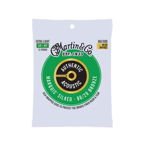 Cuerdas para guitarra acústica Martin Authentic Marquis Silked