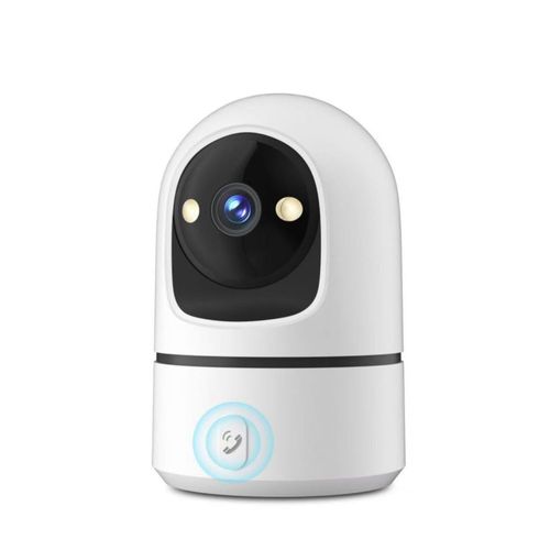 Cámara de Seguridad Apone 2.4 GHz WiFi Interior 360° con Visión Nocturna IR