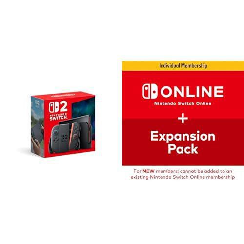 Sistema Nintendo Switch 2 7.9" LCD 256 GB + Online 12 meses