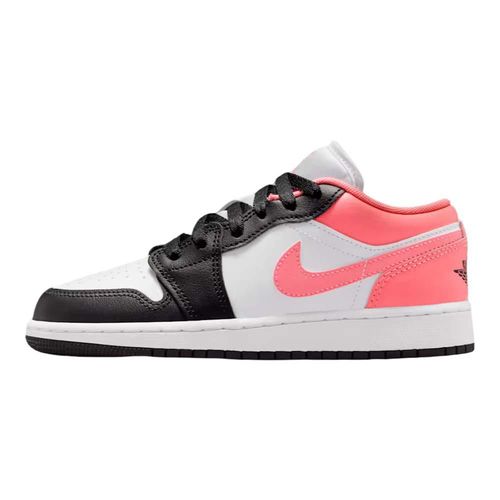 Tenis Nike para Mujer Air Jordan 1 Low Black Pink