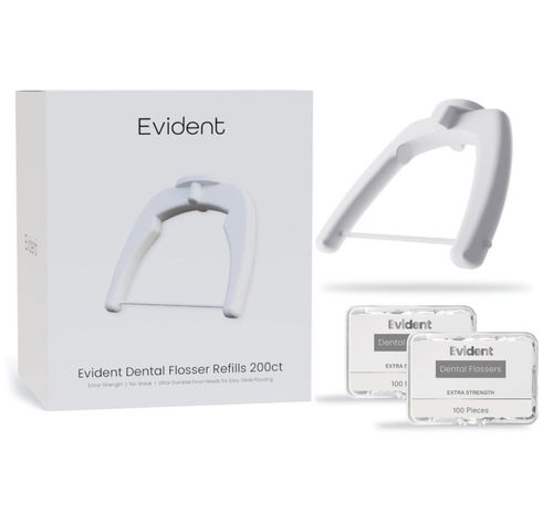 Cabezales de recarga para irrigador dental Evident 2 en 1 – paquete de 200