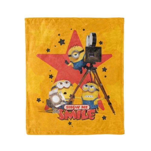 Cobertor Serenity Matrimonial Minions Show