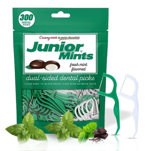 Palillos de hilo dental Argento SC 300 unidades sabor Blow Pop (menta)