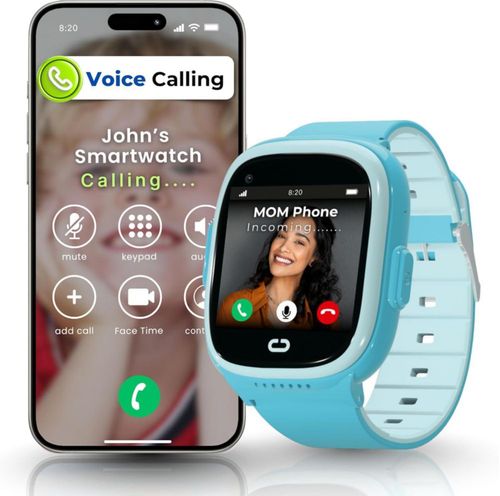 Reloj Inteligente Emojikidz para Niños con GPS y Llamadas de Video – Azul