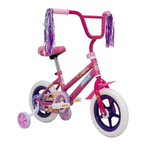 Bicicleta Raider Haditas Rodada 12 Rosa Infantil