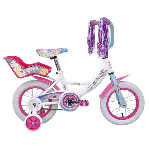 Bicicleta Raider Amore Rodada 12 Blanco Infantil