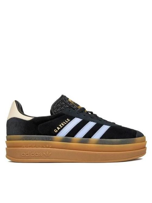 Tenis Adidas Gazelle Bold Negro Suede