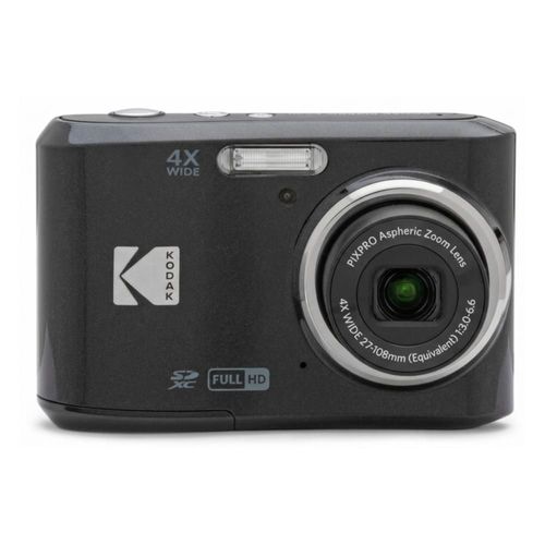 Cámara Digital Kodak PIXPRO FZ45 Negra 16MP Zoom Óptico 4X Video Full HD 1080p