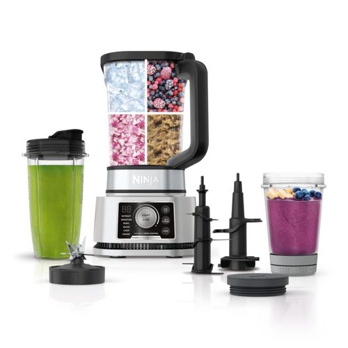 Procesador de alimentos Ninja SS351 Foodi Power Blender 1400W Plateado