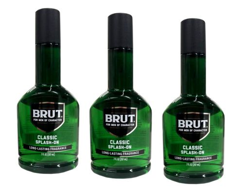 Loción Brut Signature Splash On 207 ml Paquete de 3