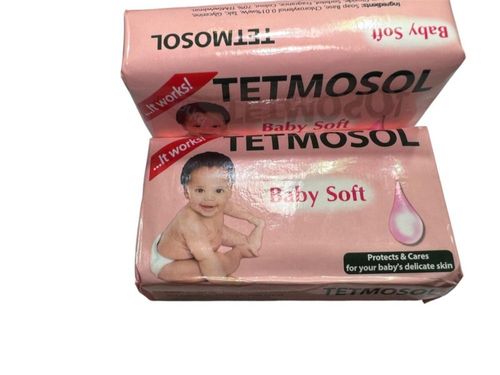 Jabón Suave para Bebé Gratiam Tetmosol 75 g (paquete de 2)
