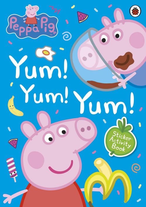 Peppa Pig: ¡Yum! ¡Yum! ¡Yum! Libro de actividades con pegatinas