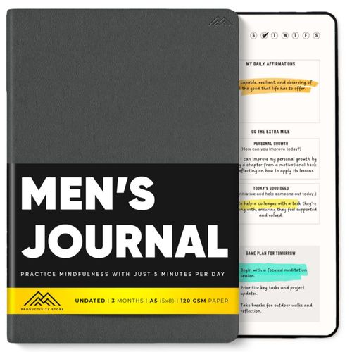 Diario PRODUCTIVITY STORE Better Man Gratitude 5 minutos