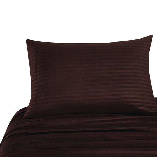 Juego de Sábanas Microfibra Quetzal  Rebeca Queen Size Chocolate