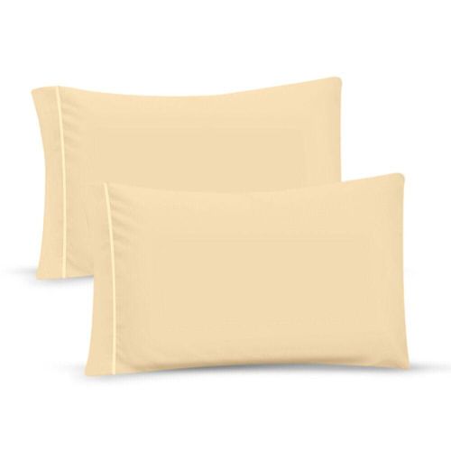 Par de Fundas de Almohada Koala Tamaño King Size -Beige