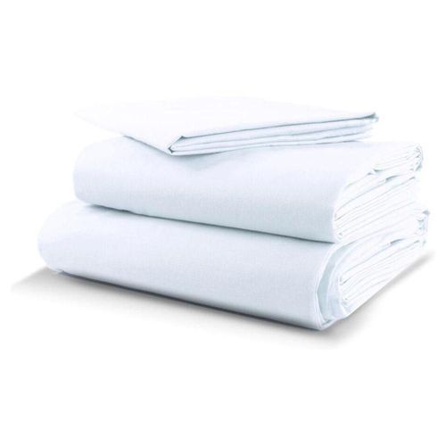 Juego de Sábanas Confort 300  Rebeca Queen Size Blanco