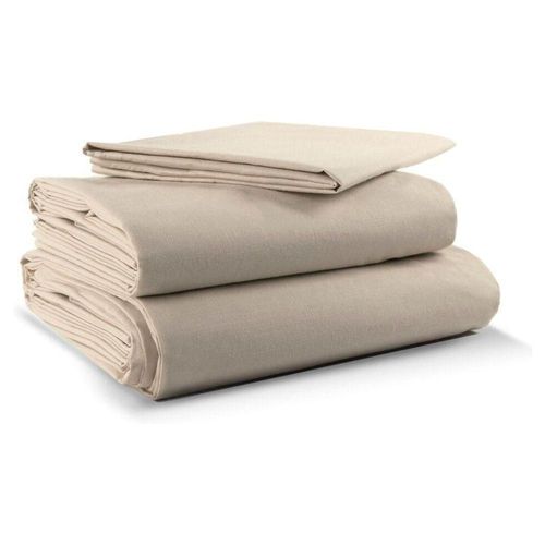 Juego de Sábanas Confort 300  Rebeca Matrimonial Beige
