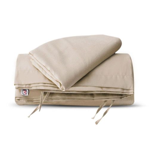 Juego de Fundas de Duvet Koala Individual Beige