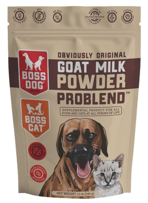 Polvo de leche de cabra Bossdog 340 g Problend