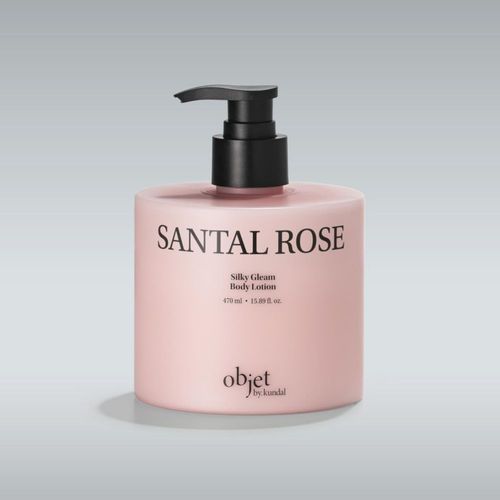Loción Corporal KUNDAL 470 ml Santal Rose Brillo Sedoso