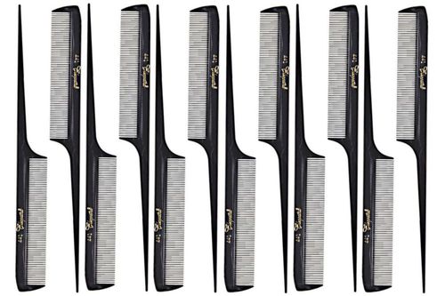 Peine para Barba Beardcraft Cleopatra 22 cm Dientes Extra Finos Paquete de 12